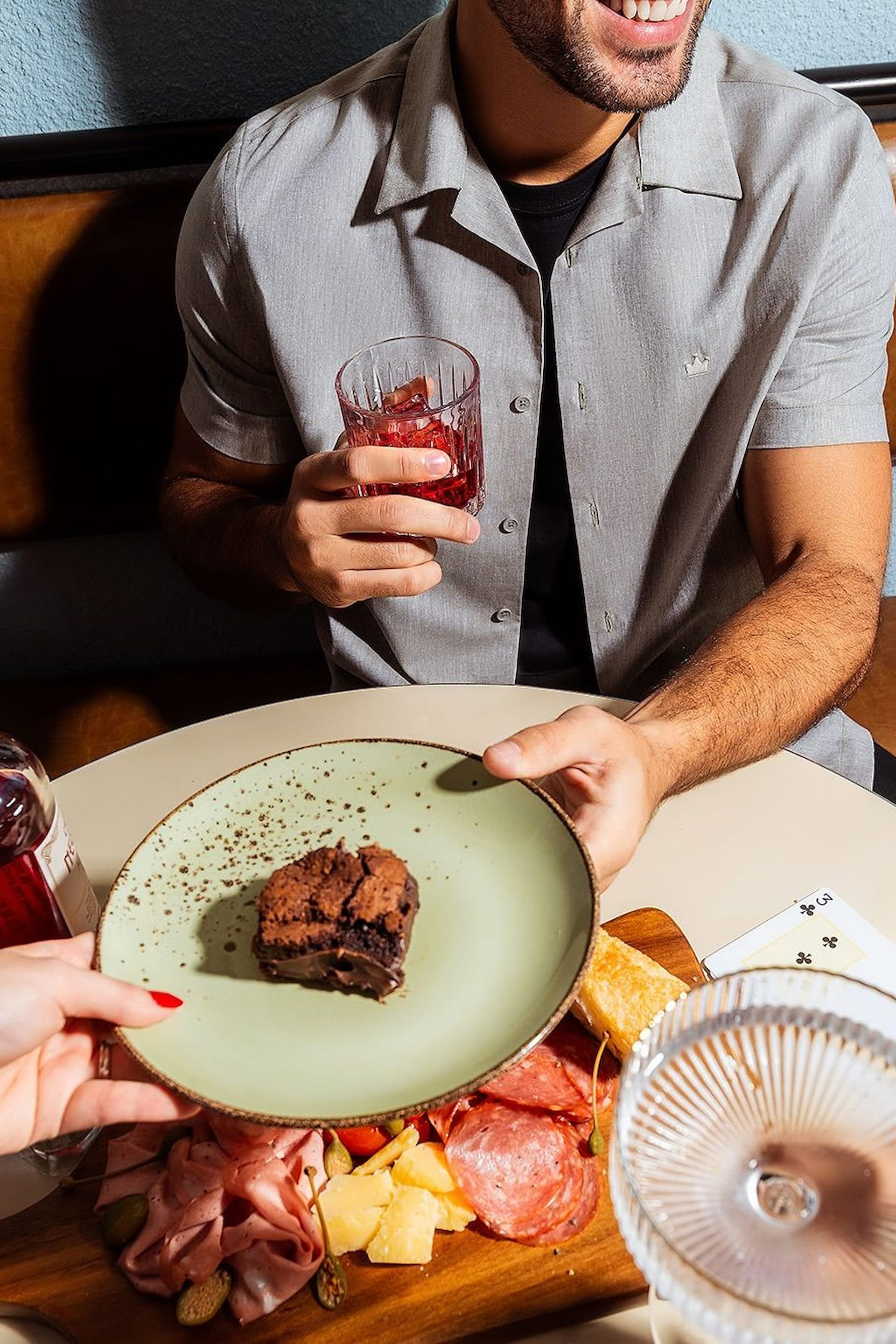 Arrière-plan flouté - Laissez fondre la gourmandise et succombez au chocolat